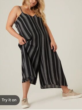 Big Water Blue Sky Striped romper/jumpsuit